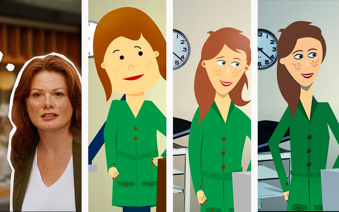 Stijlschetsen animatie